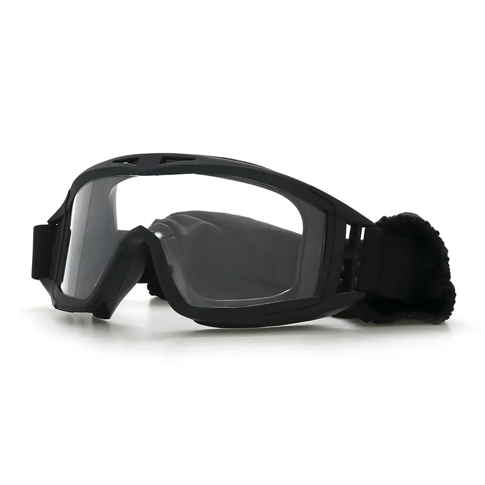 Protective goggles for helmet